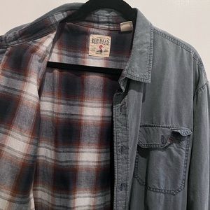 Redhead flannel lined long sleeve button up.